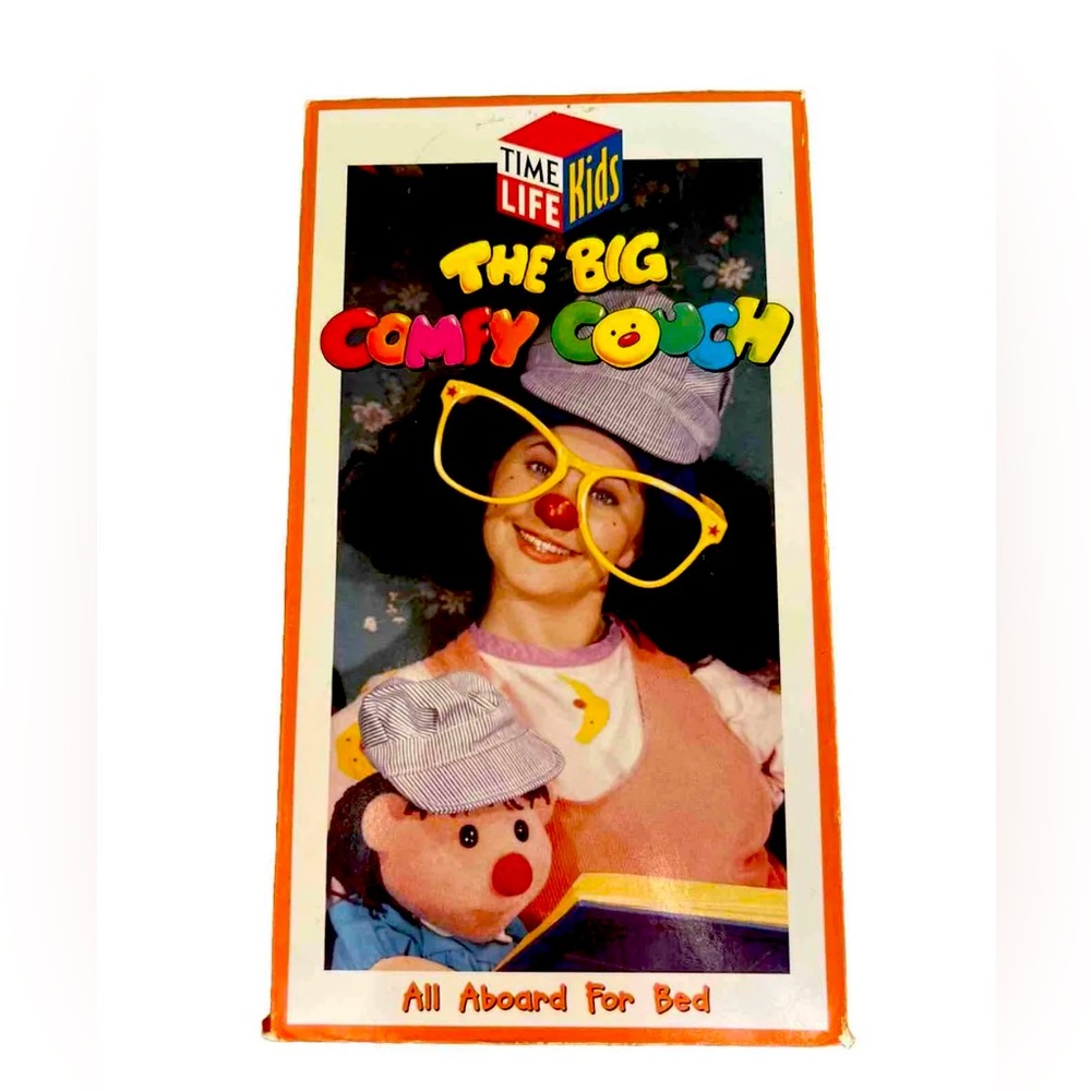 The Big Comfy Couch VHS Tape All Aboard For Bed PBS Kids